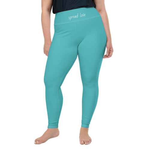 Viking Blue Love Leggings